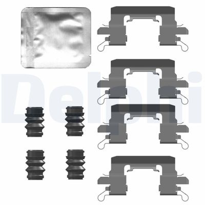 Accessory Kit, disc brake pad DELPHI LX0743