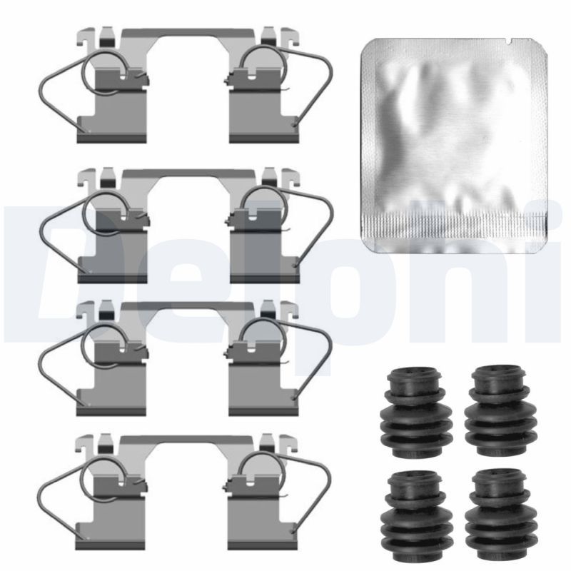 DELPHI LX0744 Accessory Kit, disc brake pad