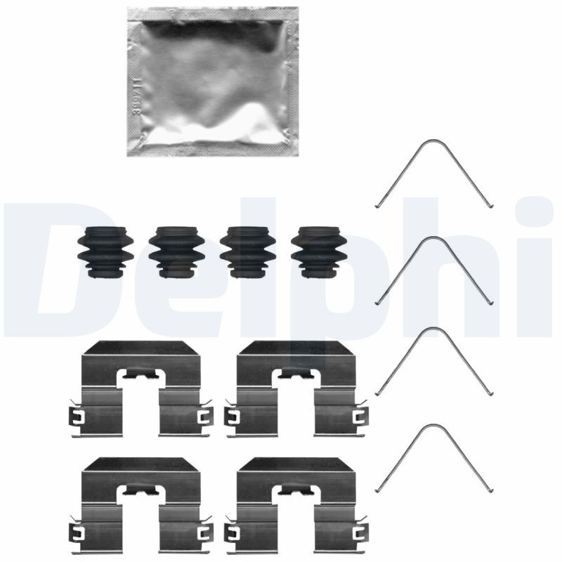 DELPHI LX0746 Accessory Kit, disc brake pad