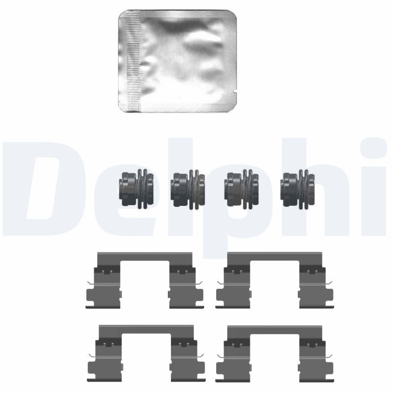 DELPHI LX0747 Accessory Kit, disc brake pad
