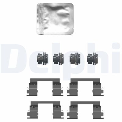 Accessory Kit, disc brake pad DELPHI LX0747