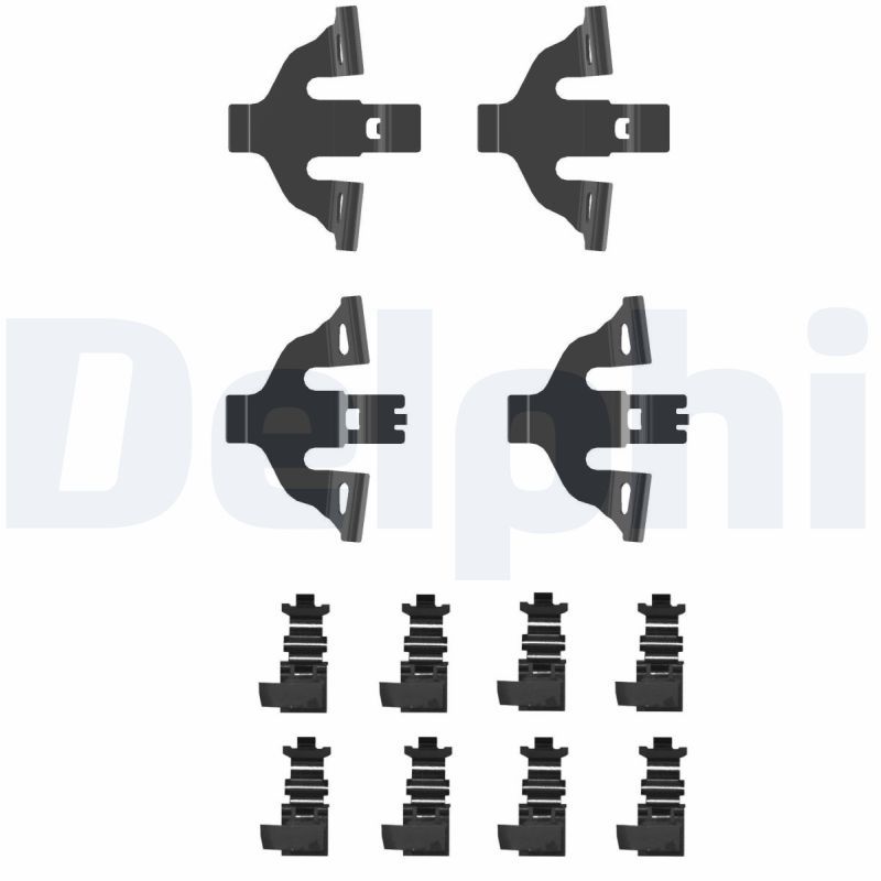 DELPHI LX0748 Accessory Kit, disc brake pad