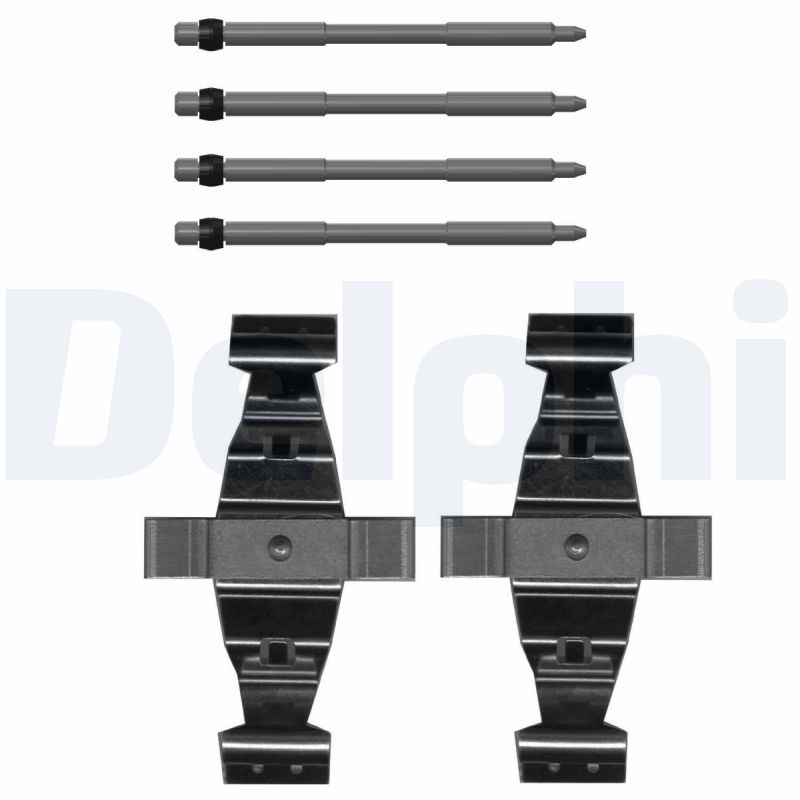 DELPHI LX0749 Accessory Kit, disc brake pad