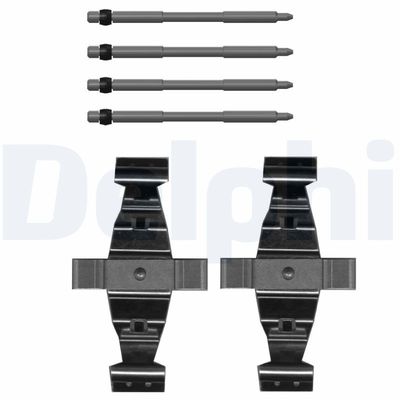Accessory Kit, disc brake pad DELPHI LX0749