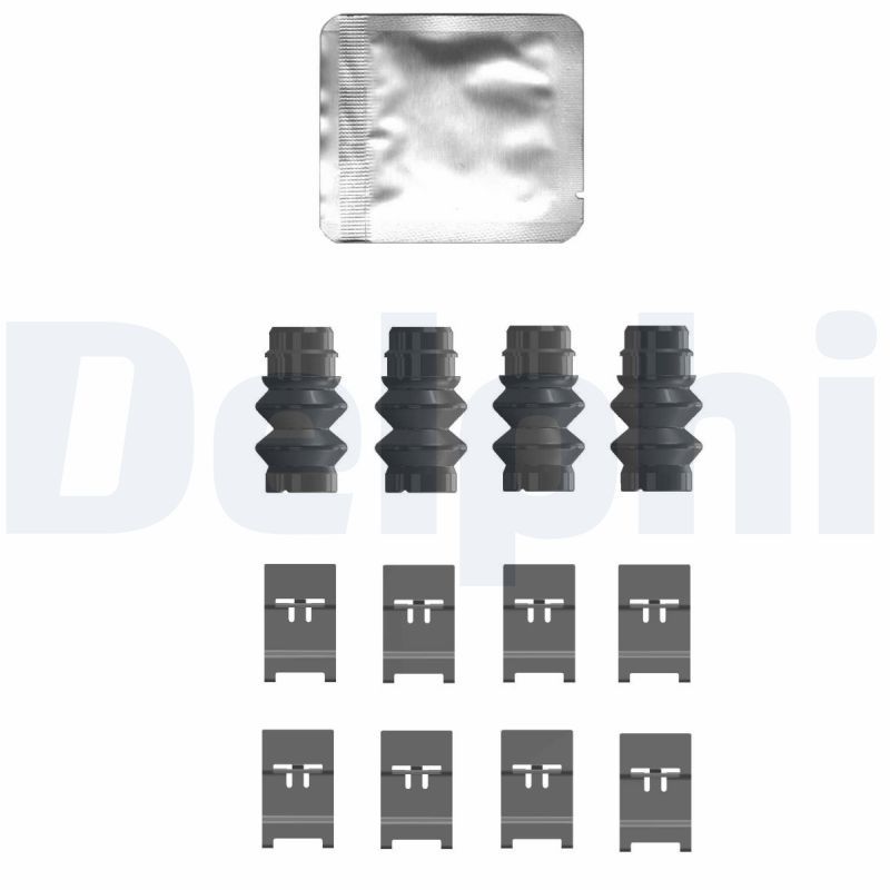 DELPHI LX0753 Accessory Kit, disc brake pad