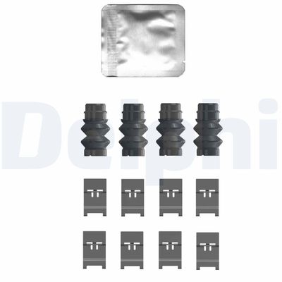 Accessory Kit, disc brake pad DELPHI LX0753