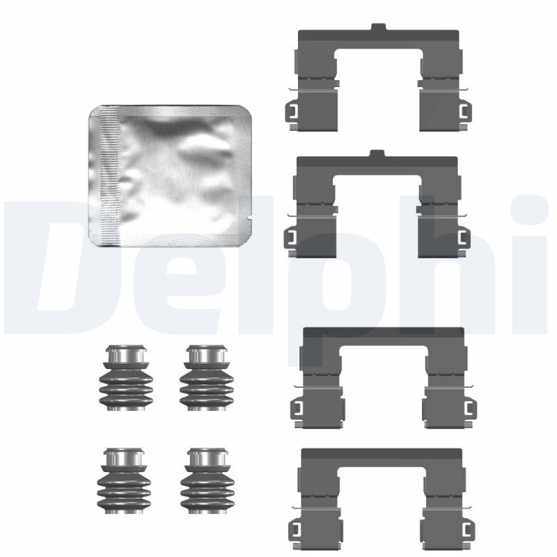 DELPHI LX0754 Accessory Kit, disc brake pad