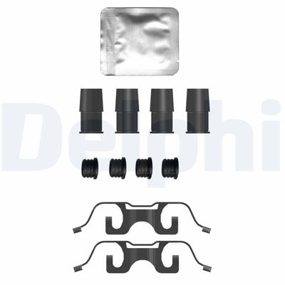 Accessory Kit, disc brake pad DELPHI LX0755