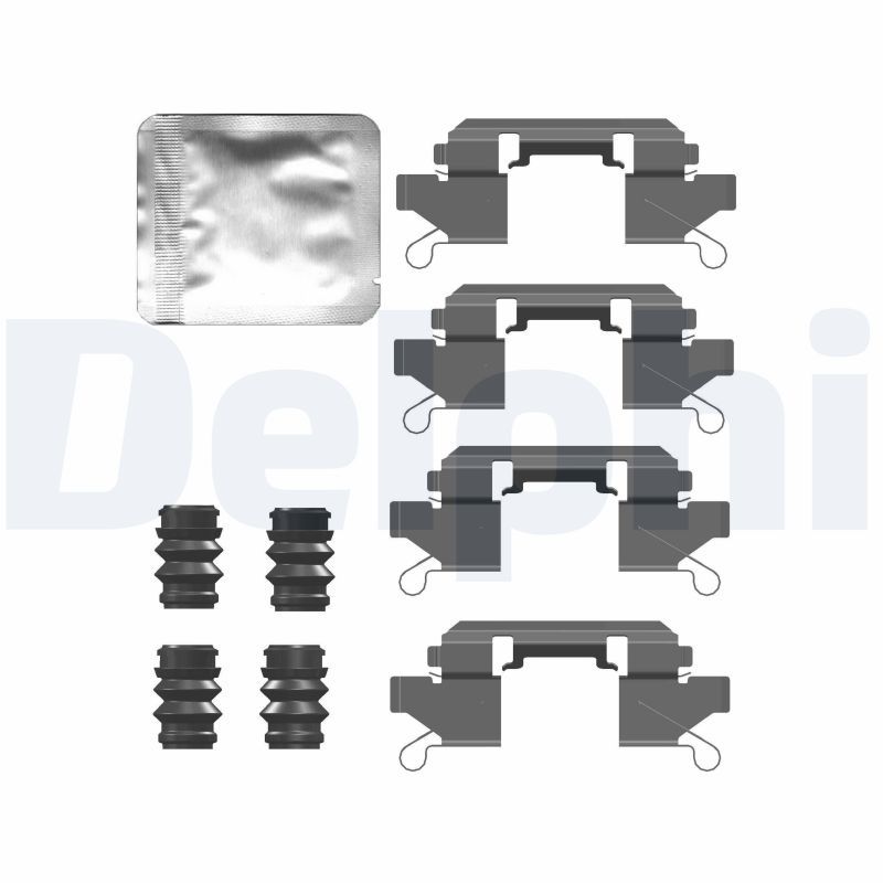 DELPHI LX0761 Accessory Kit, disc brake pad