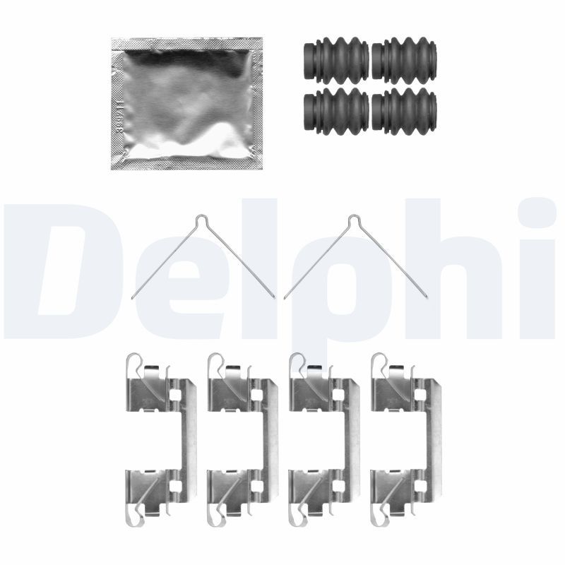 DELPHI LX0762 Accessory Kit, disc brake pad