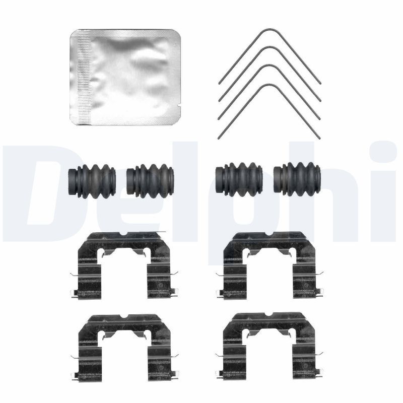 DELPHI LX0765 Accessory Kit, disc brake pad