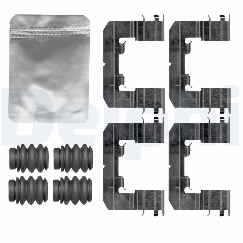 DELPHI LX0766 Accessory Kit, disc brake pad