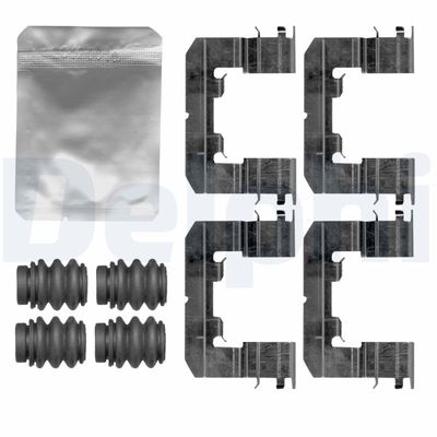 Accessory Kit, disc brake pad DELPHI LX0766