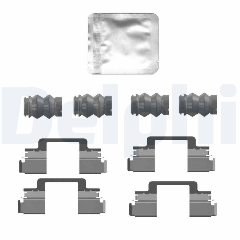 DELPHI LX0769 Accessory Kit, disc brake pad