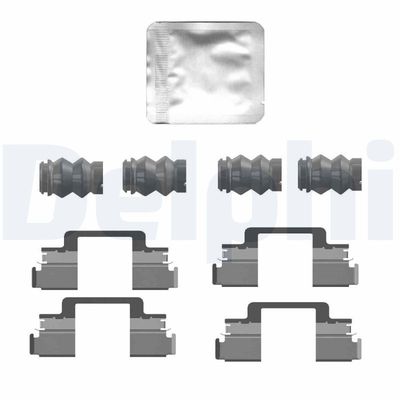 Accessory Kit, disc brake pad DELPHI LX0769