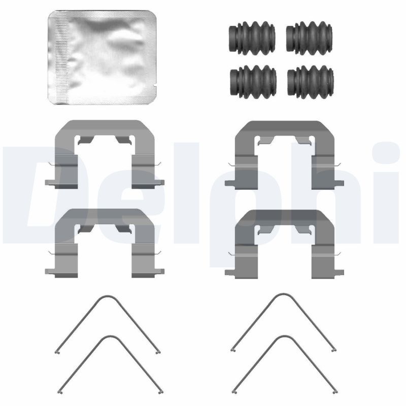 DELPHI LX0771 Accessory Kit, disc brake pad