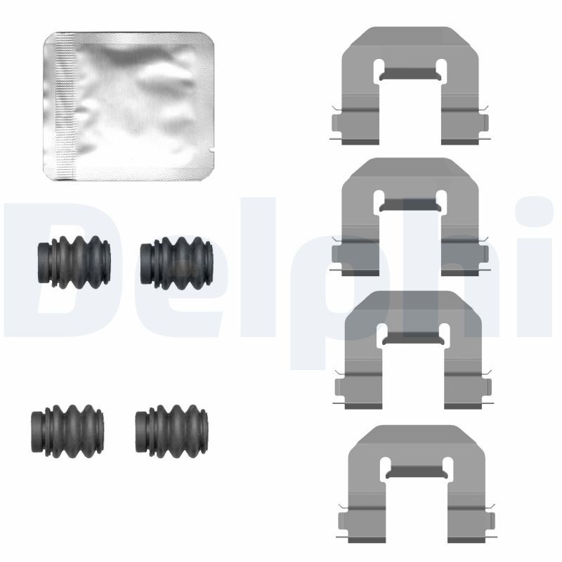 DELPHI LX0774 Accessory Kit, disc brake pad