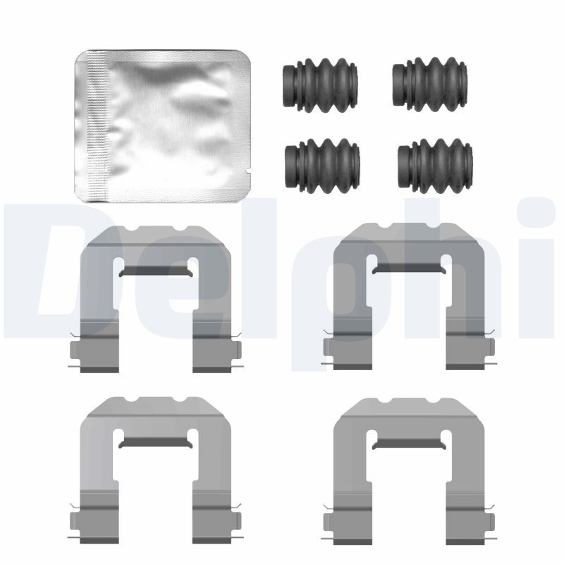 DELPHI LX0775 Accessory Kit, disc brake pad