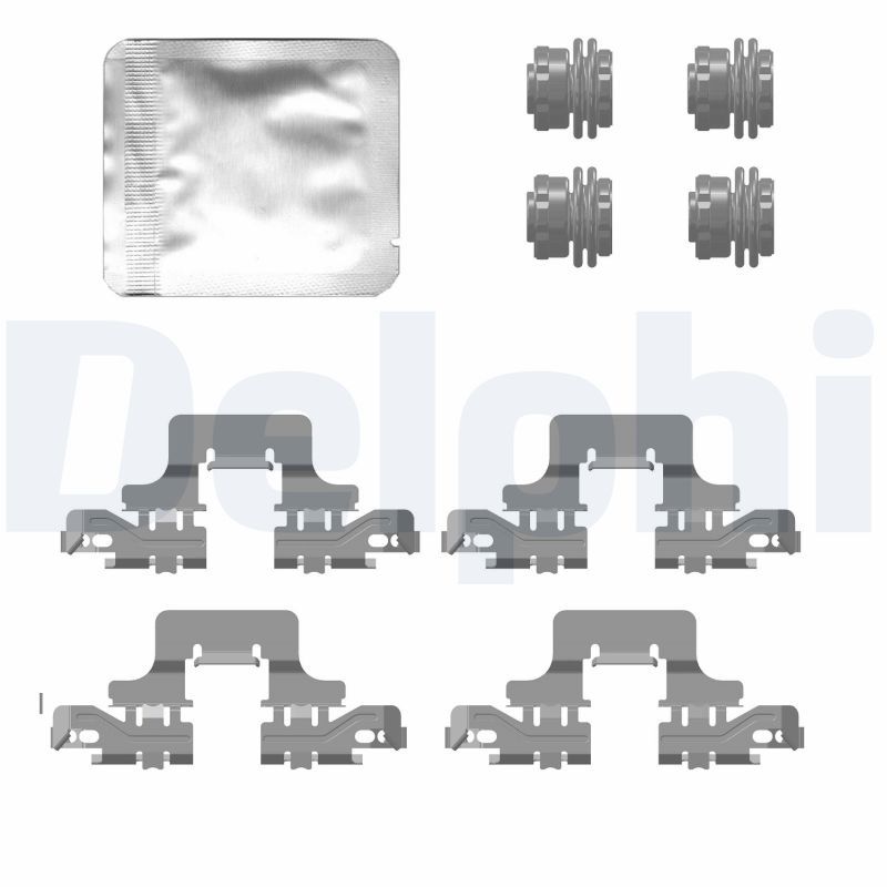 DELPHI LX0776 Accessory Kit, disc brake pad