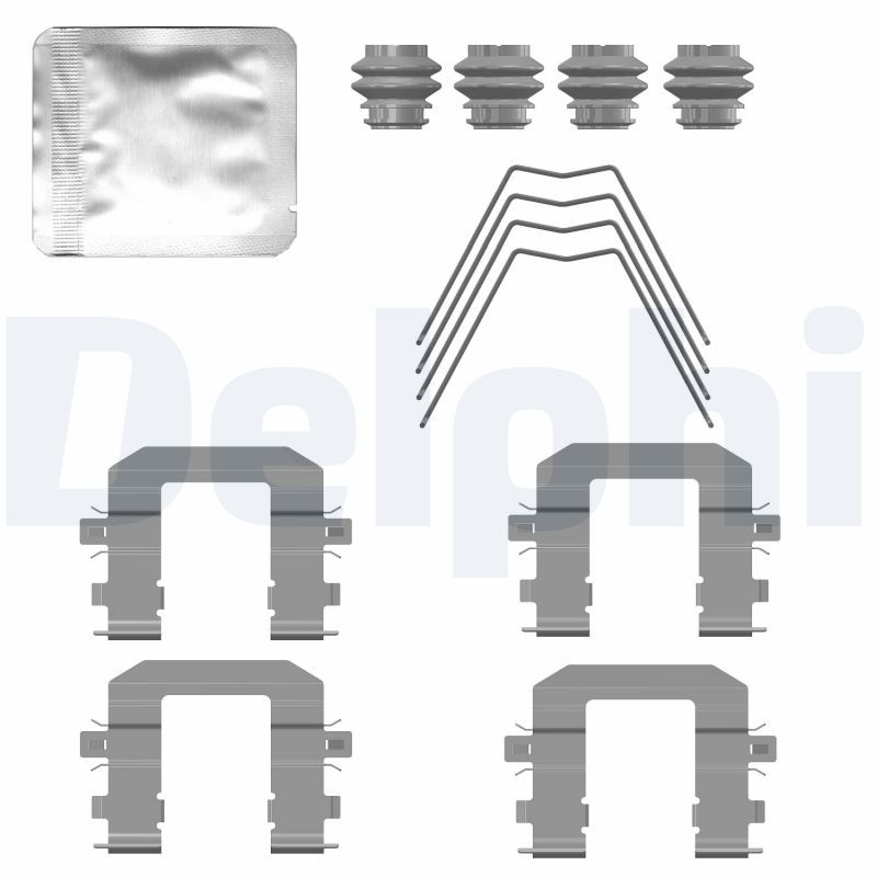 DELPHI LX0779 Accessory Kit, disc brake pad