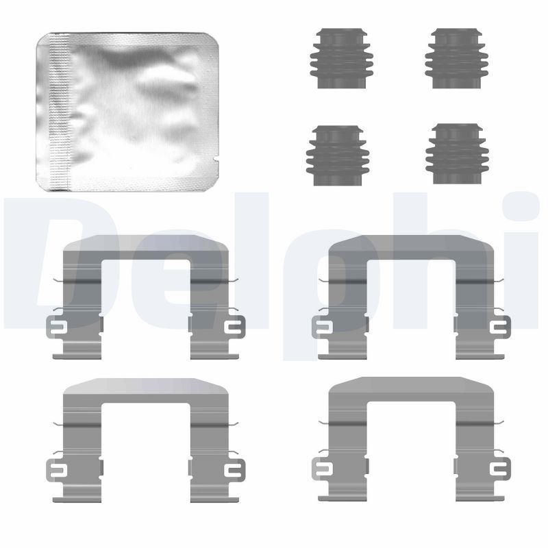 DELPHI LX0780 Accessory Kit, disc brake pad