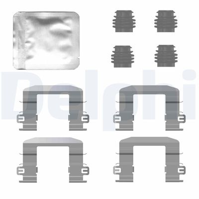 Accessory Kit, disc brake pad DELPHI LX0780