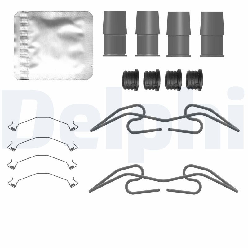 DELPHI LX0784 Accessory Kit, disc brake pad