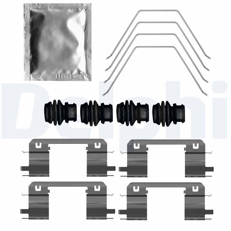 DELPHI LX0788 Accessory Kit, disc brake pad