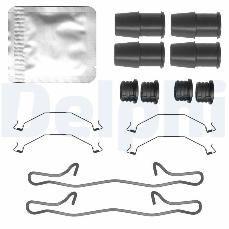 DELPHI LX0790 Accessory Kit, disc brake pad