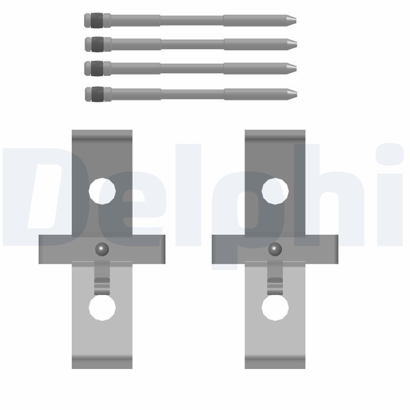 DELPHI LX0793 Accessory Kit, disc brake pad