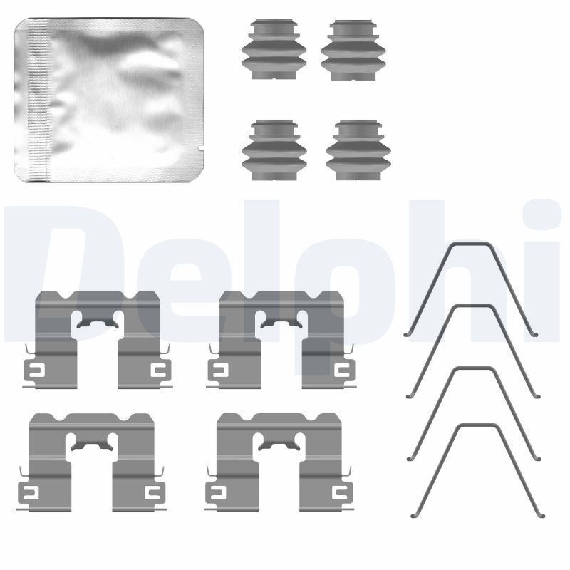 DELPHI LX0794 Accessory Kit, disc brake pad