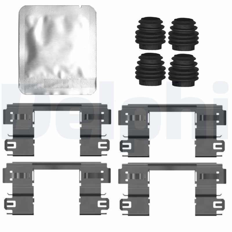 DELPHI LX0798 Accessory Kit, disc brake pad