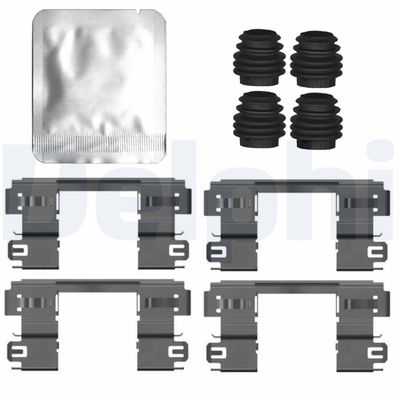 Accessory Kit, disc brake pad DELPHI LX0798