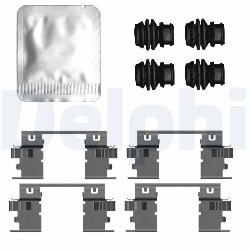 DELPHI LX0799 Accessory Kit, disc brake pad