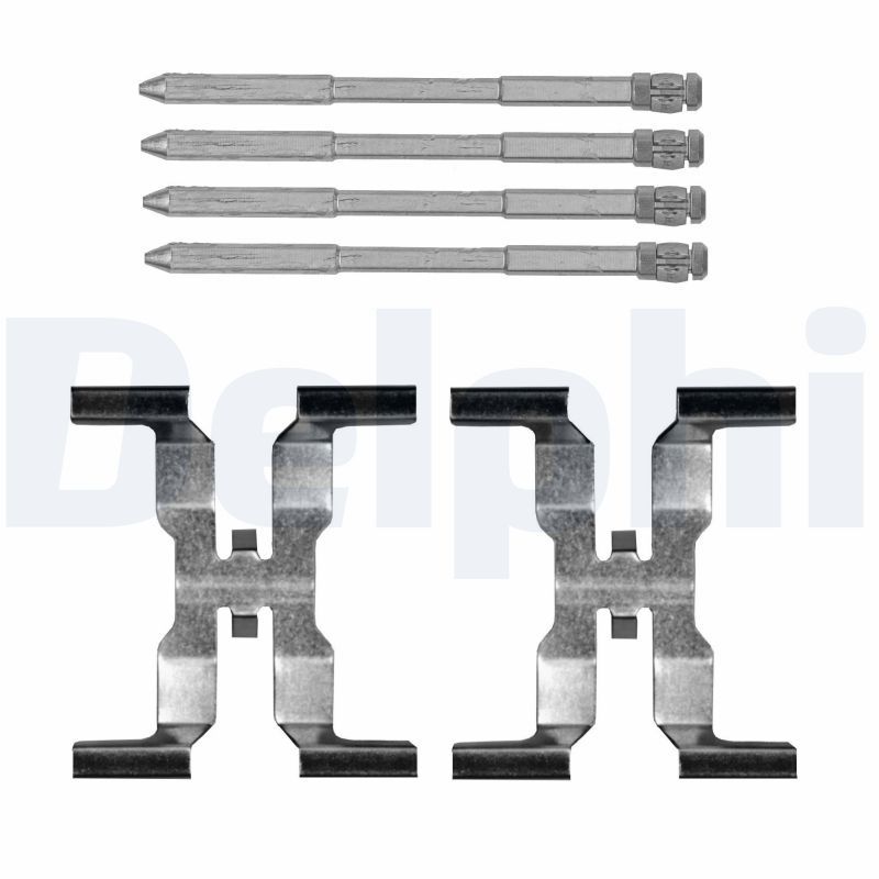 DELPHI LX0812 Accessory Kit, disc brake pad