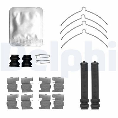 Accessory Kit, disc brake pad DELPHI LX0817