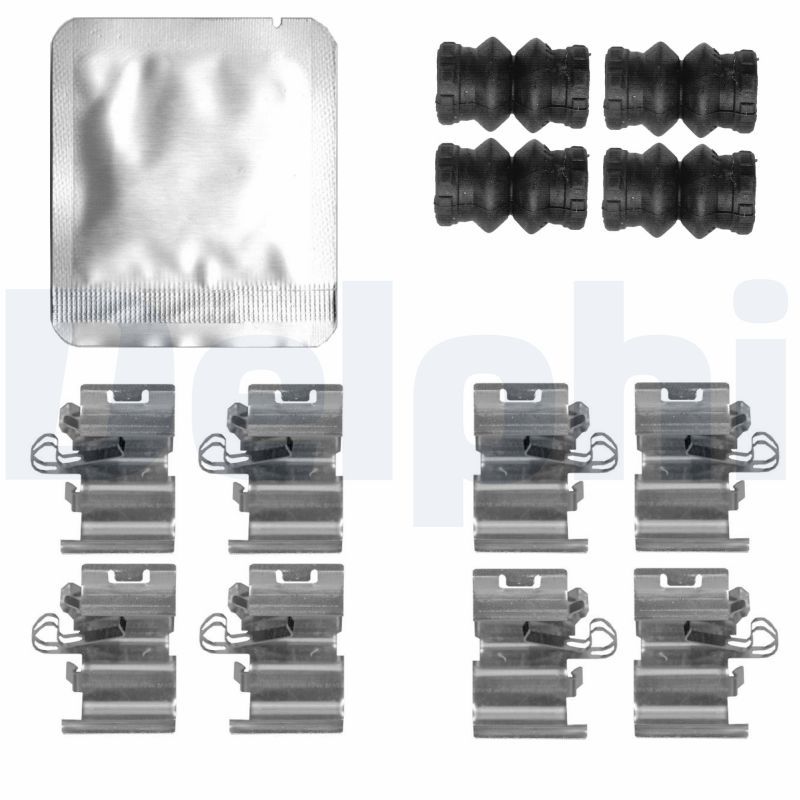 DELPHI LX0818 Accessory Kit, disc brake pad