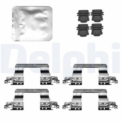 Accessory Kit, disc brake pad DELPHI LX0832