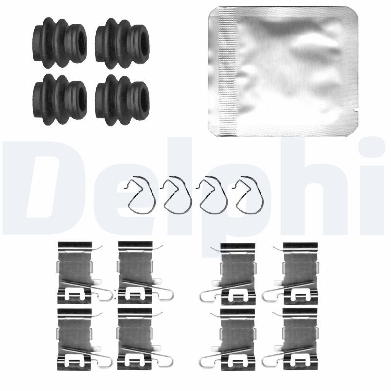 DELPHI LX0836 Accessory Kit, disc brake pad