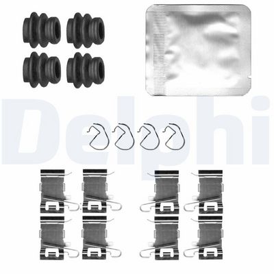 Accessory Kit, disc brake pad DELPHI LX0836