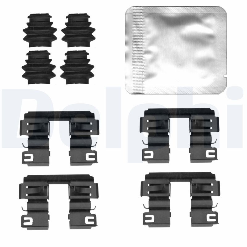 DELPHI LX0838 Accessory Kit, disc brake pad