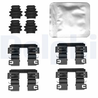 Accessory Kit, disc brake pad DELPHI LX0838