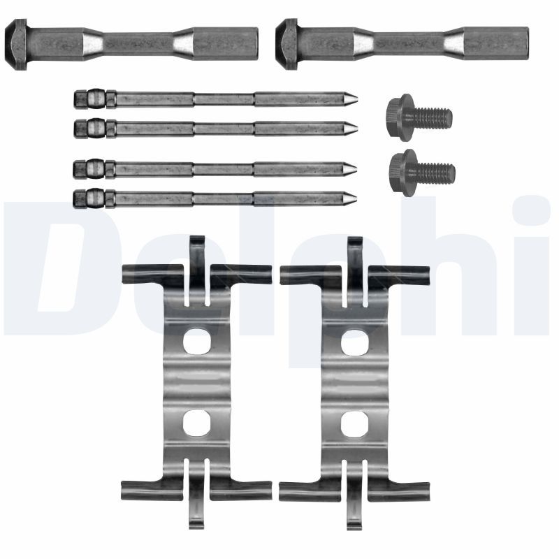 DELPHI LX0841 Accessory Kit, disc brake pad
