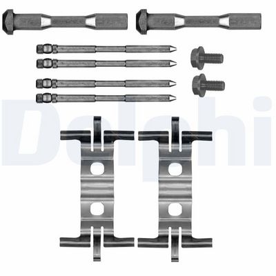 Accessory Kit, disc brake pad DELPHI LX0841