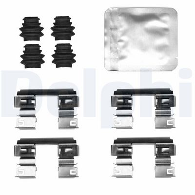 Accessory Kit, disc brake pad DELPHI LX0843