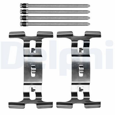 Accessory Kit, disc brake pad DELPHI LX0844