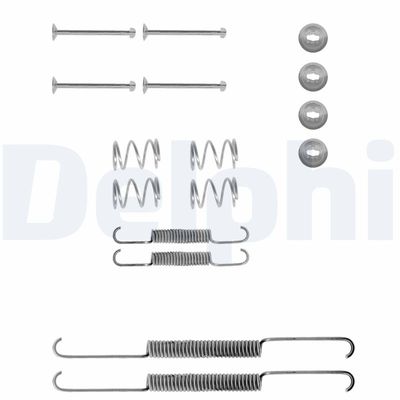 Accessory Kit, brake shoes DELPHI LY1001