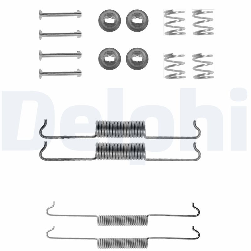 DELPHI LY1008 Accessory Kit, brake shoes