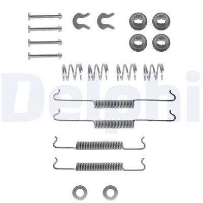 Accessory Kit, brake shoes DELPHI LY1009