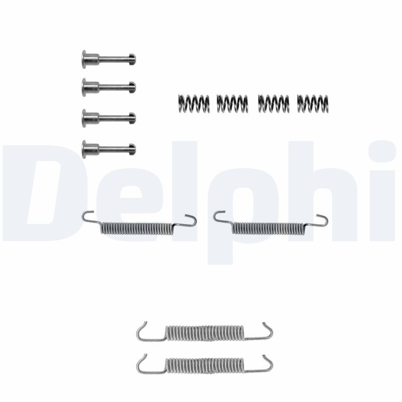 DELPHI LY1042 Accessory Kit, parking brake shoes